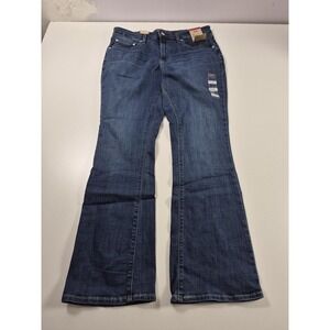 Levis 725 High Rise Bootcut Jeans Womens 32x30 Blue Stellar Stretch Denim NWT